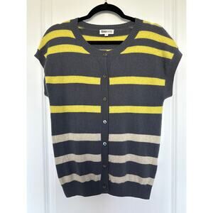 TseSAY Cashmere Cap Sleeve Cardigan, M